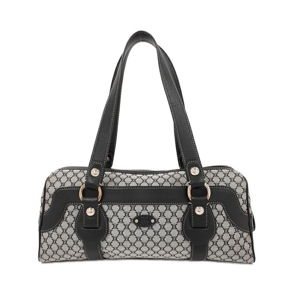 Celine Macadam Canvas Semi Shoulder Bag